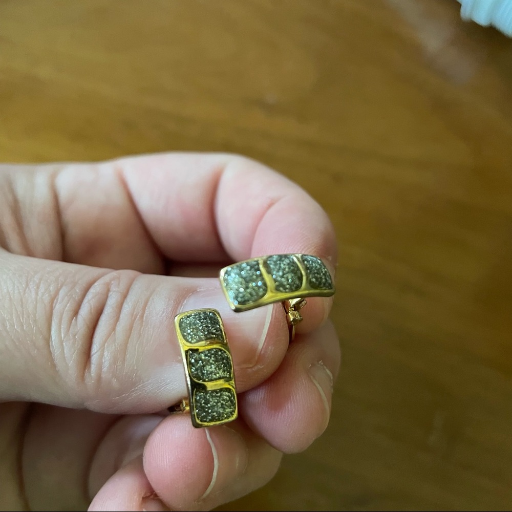 Vintage small clip ons
